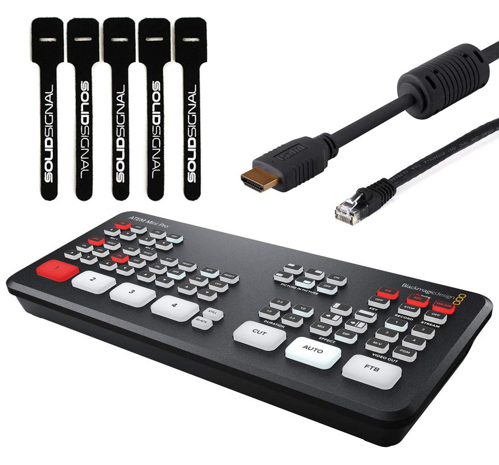 Foto 1 | Conmutador De Transmisión En Vivo Blackmagic Design Atem Mini Pro Hdmi - Venta Internacional.
