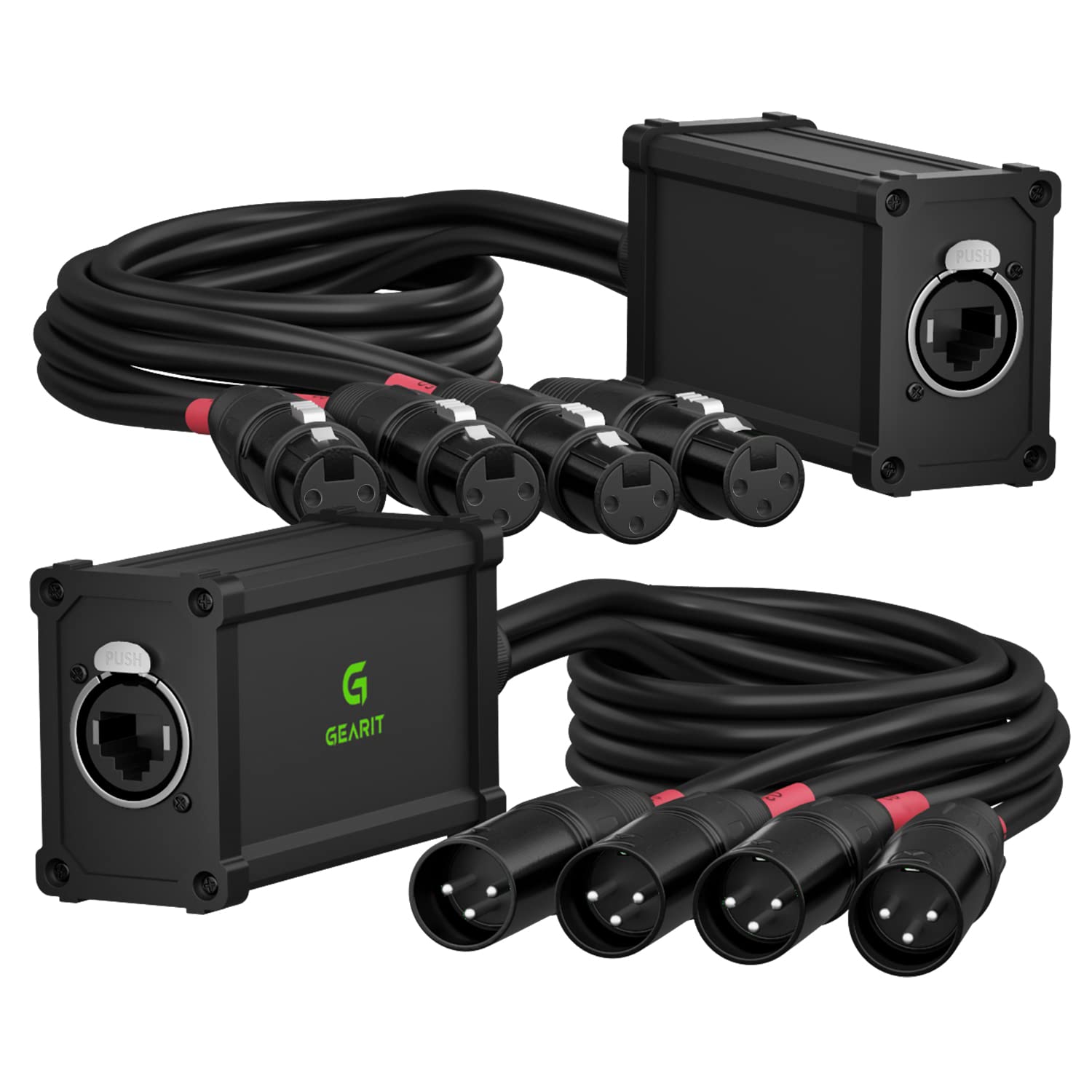 Foto 2 pulgar | Cable Snake Gearit De 4 Canales Xlr/dmx/aes-ebu A Ethercon Rj45 - Venta Internacional.