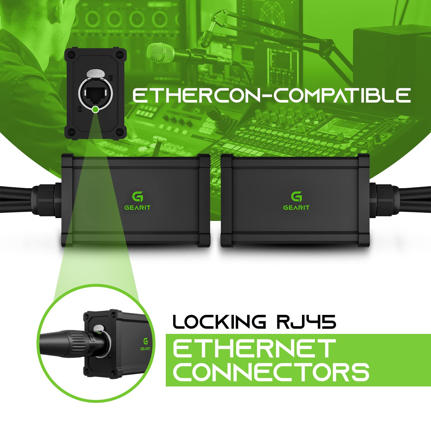 Foto 3 pulgar | Cable Snake Gearit De 4 Canales Xlr/dmx/aes-ebu A Ethercon Rj45 - Venta Internacional.