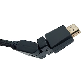 Foto 8 | Bipack 2 Cables Hdmi Mobimax Hdmo3m Negro 3 Metros Conectores Articulados
