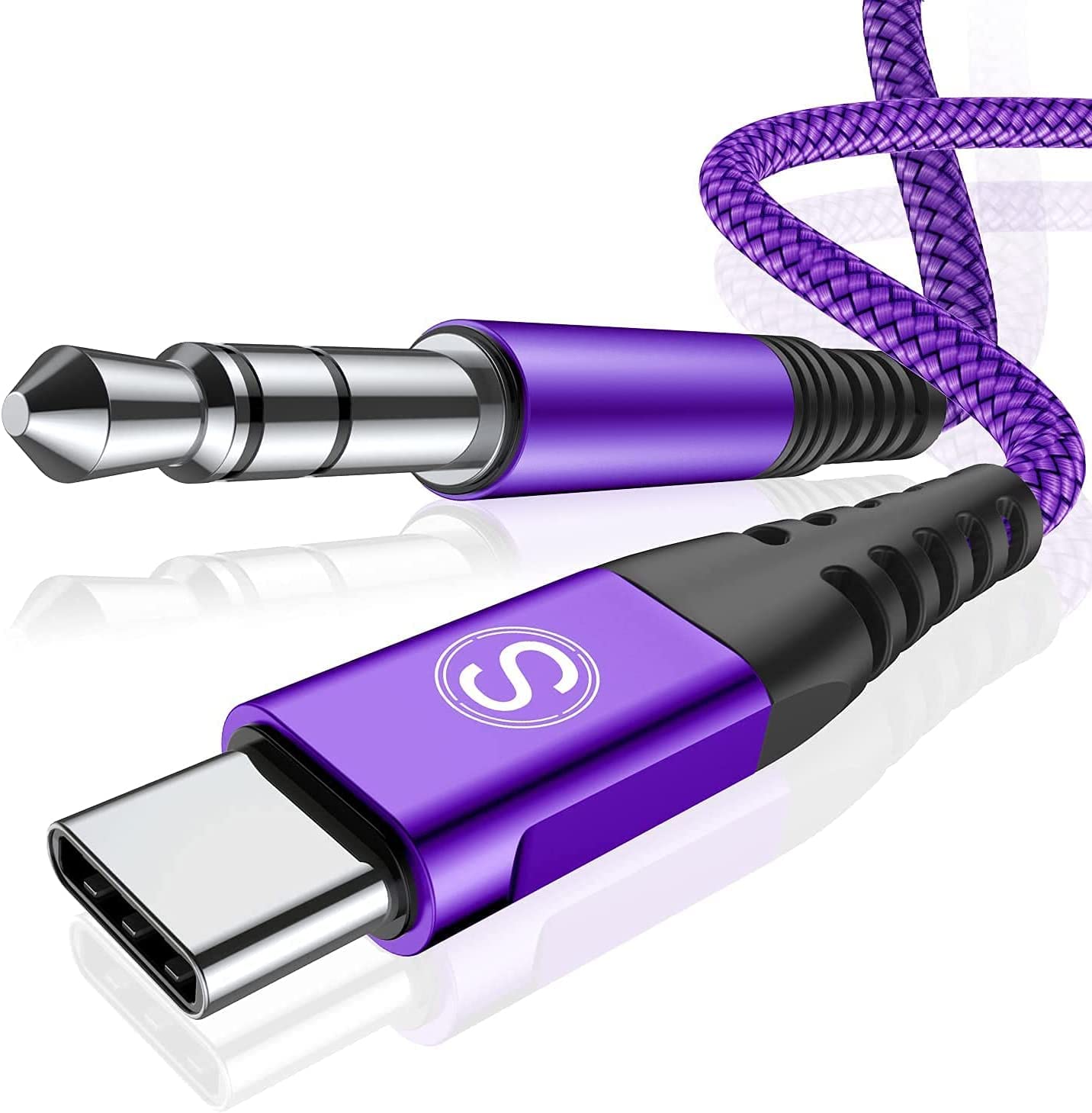 Foto 2 pulgar | Cable Auxiliar De Audio Usb Tipo C A 3 5 Mm Sweguard De 1 8 M De Largo - Venta Internacional.
