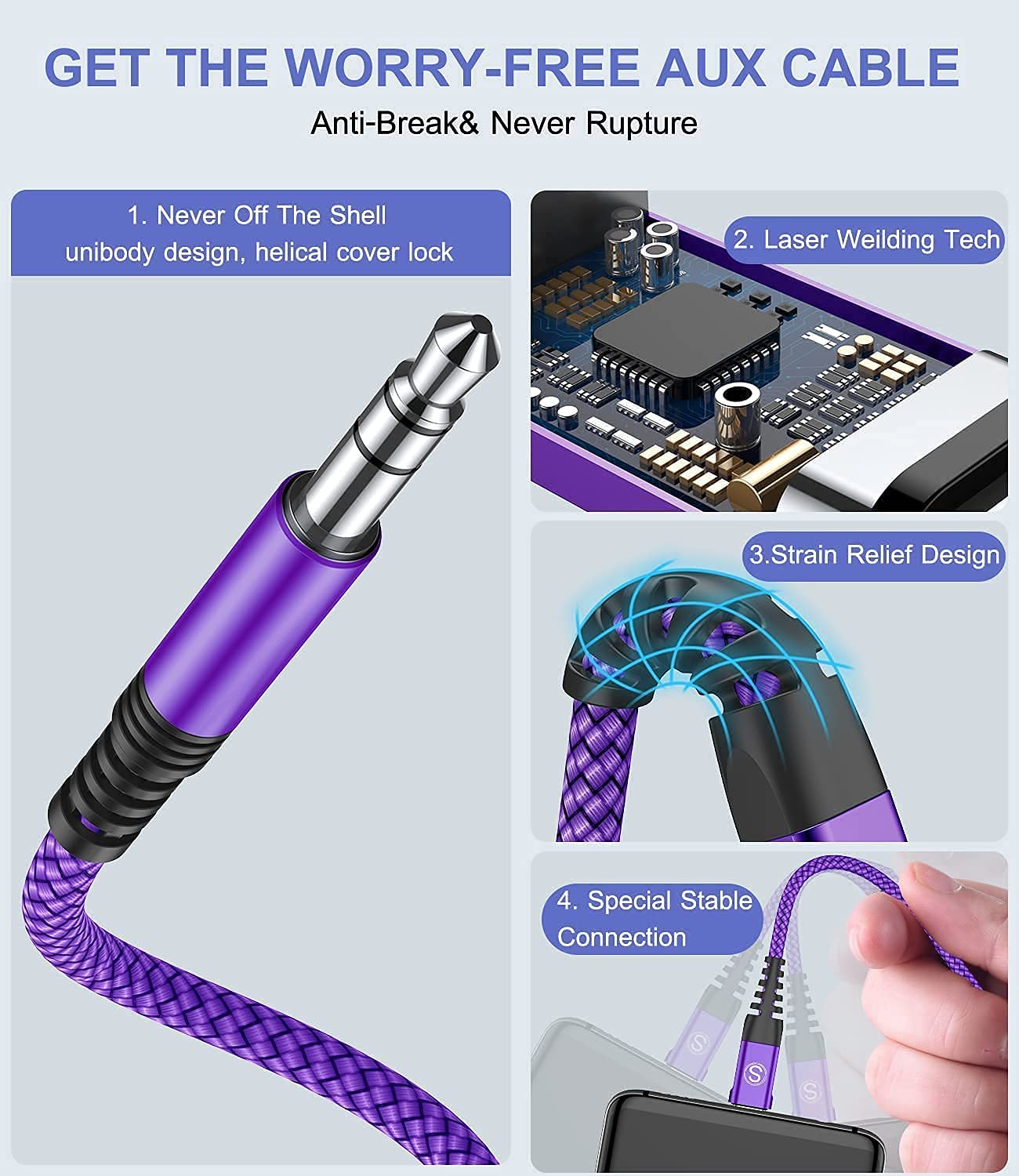 Foto 5 pulgar | Cable Auxiliar De Audio Usb Tipo C A 3 5 Mm Sweguard De 1 8 M De Largo - Venta Internacional.