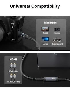 Foto 2 | Mini Adaptador Hdmi A Hdmi Jsaux Paquete De 2 Unidades 4k 60 Hz Hdr 3d 18 Gbps - Venta Internacional.