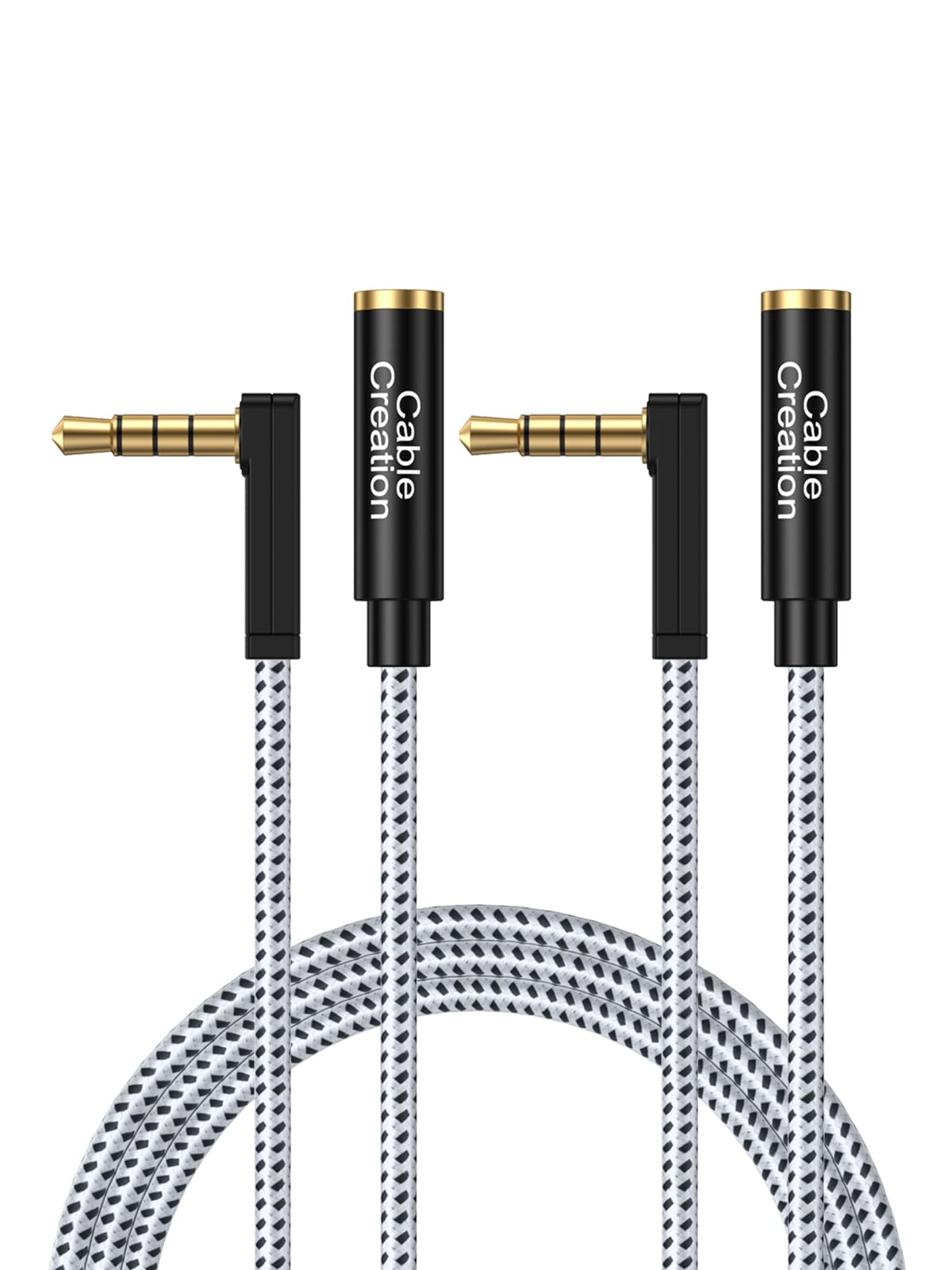 Foto 1 | Cable De Extensión Para Auriculares Cablecreation Trrs De 10 Pies/3 M Y 3 5 Mm - Venta Internacional.