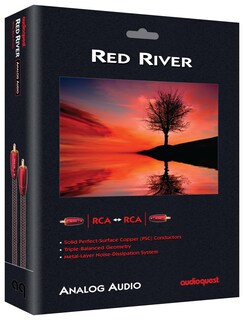 Foto 2 | Cable De Audio Audioquest Red River Rca Analógico De 1 0 M - Venta Internacional.