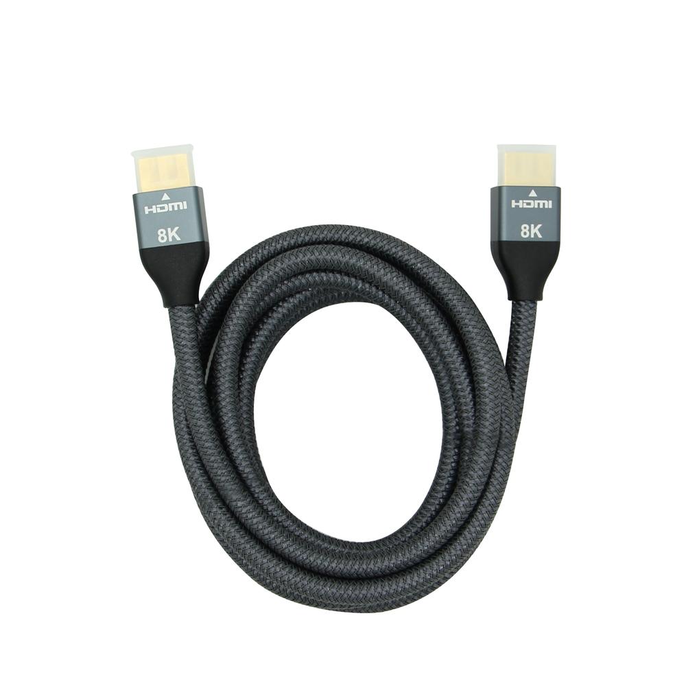 Foto 1 | Cable Hdmi 2.1 8k Alta Resolución De 4m Gris Atom Games