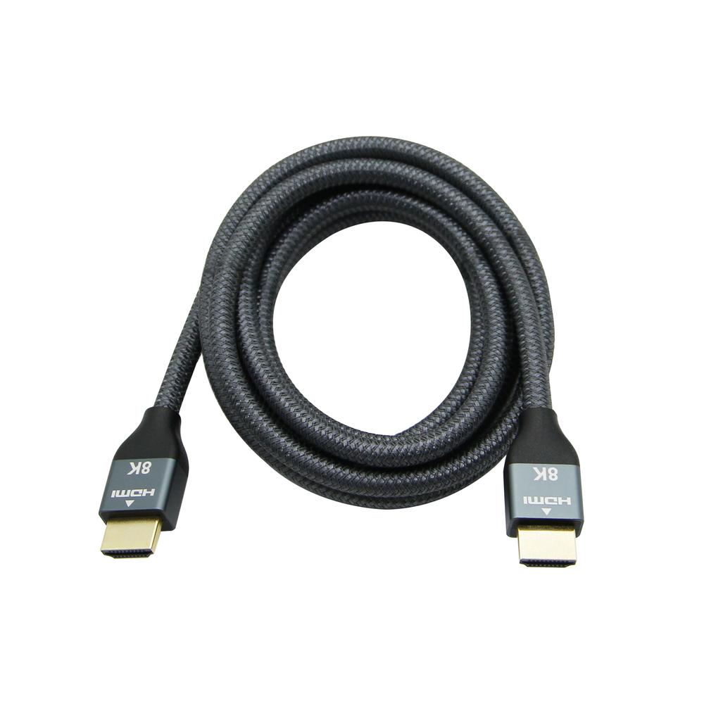 Foto 6 pulgar | Cable Hdmi 2.1 8k Alta Resolución De 4m Gris Atom Games
