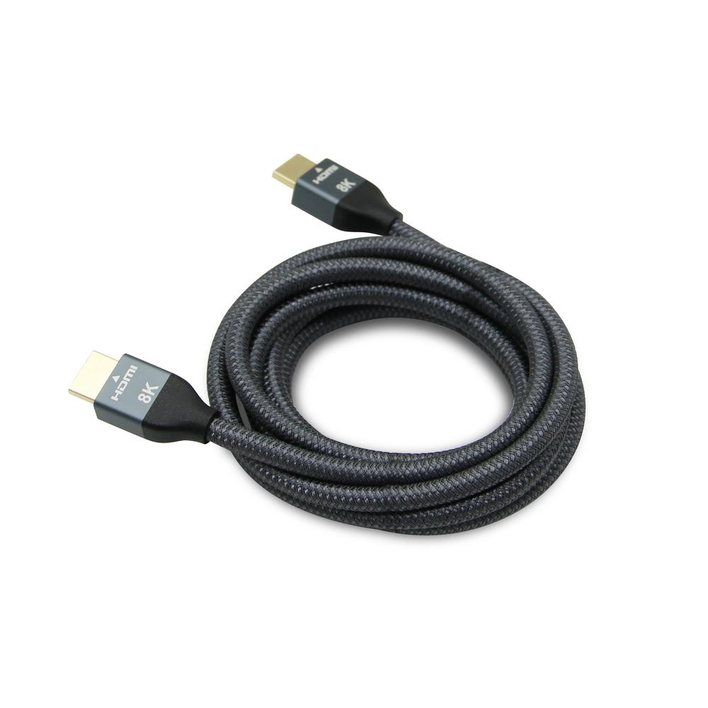 Foto 7 pulgar | Cable Hdmi 2.1 8k Alta Resolución De 4m Gris Atom Games