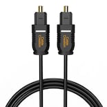Cable De Audio Digital Óptico Cablecreation, 50 M, Negro - Venta Internacional.