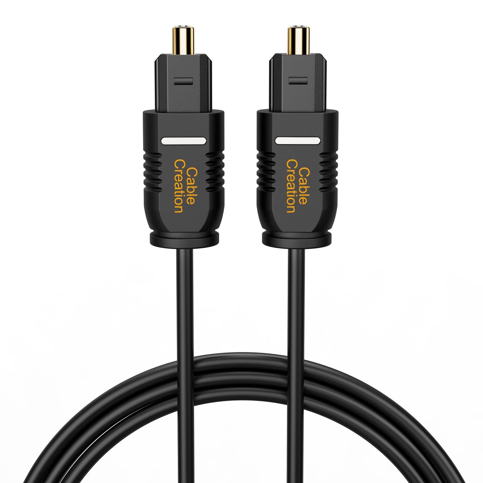 Foto 1 | Cable De Audio Digital Óptico Cablecreation De 15 Pies, 2 Unidades, Negro - Venta Internacional.