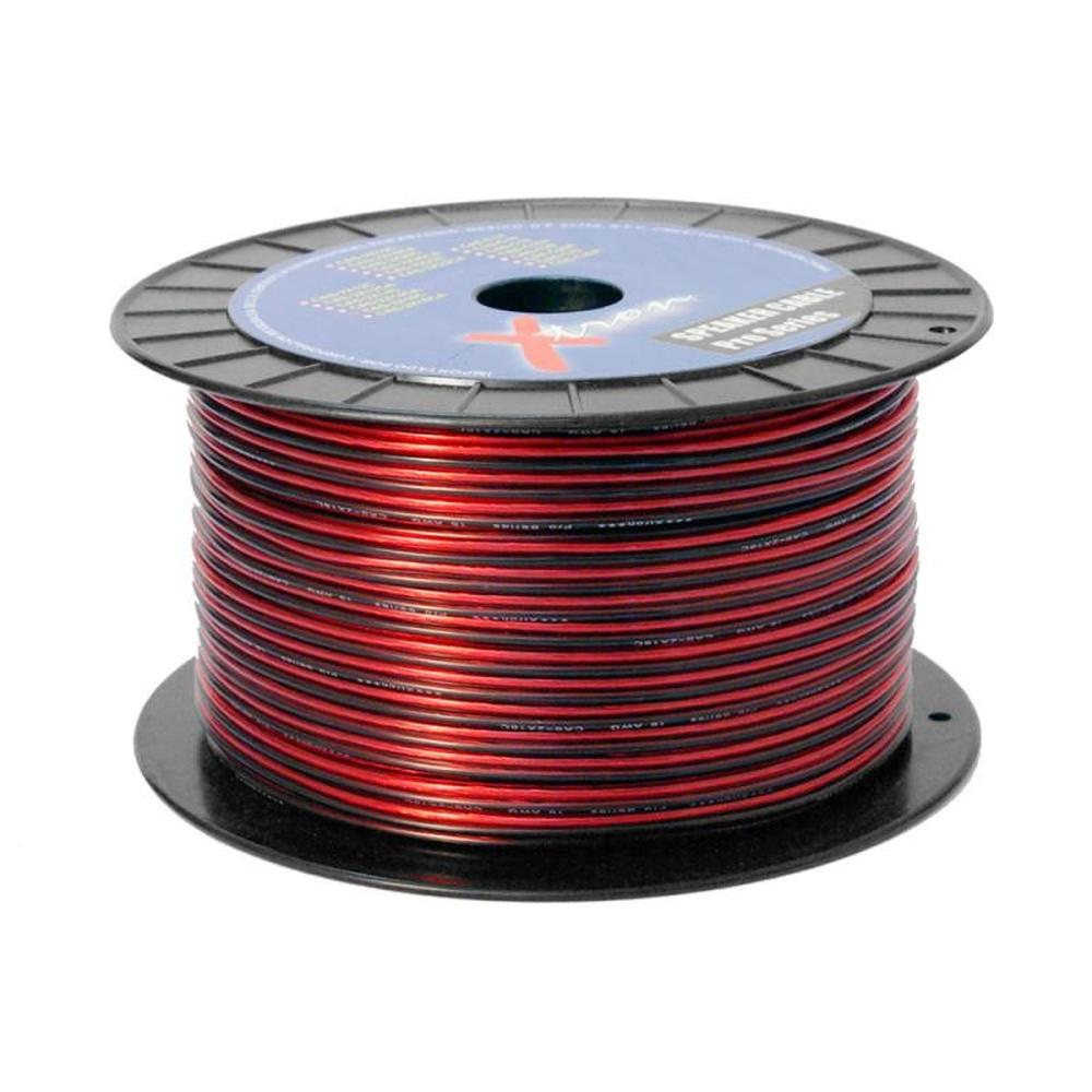 Rollo Cable Polarizado Bicolor 2x18. 100m