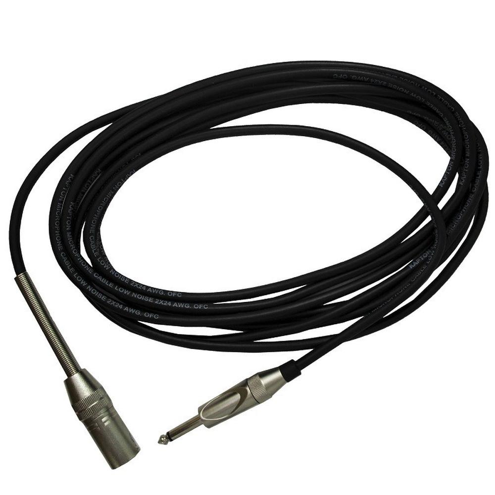Foto 2 pulgar | Cable Extensión Plug 6.3mm Mono a Canon Macho Kapton 4.5 m