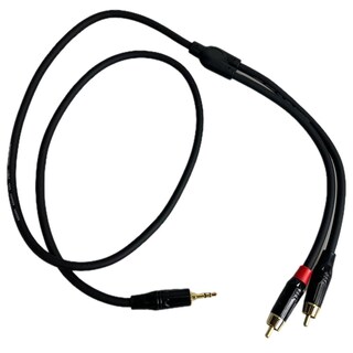 Foto 1 | Cable Extensión Plug 3,5 Estéreo a 2 Plug Rca 1 m