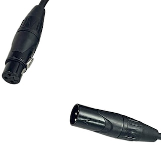 Foto 2 | Cable Extensión Kapton CHCPH-29BK Negro XLR Macho XLR Hembra 15 Metros