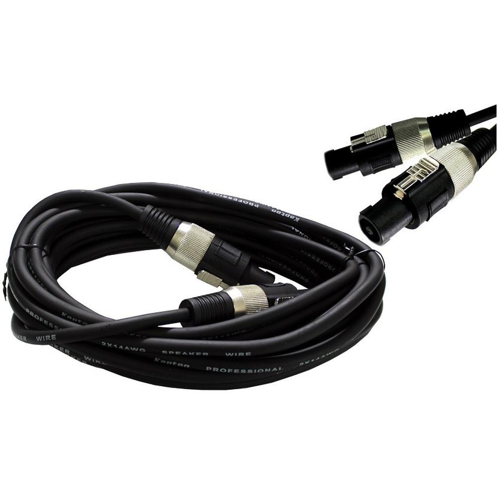 Cable Extensión KAPTON CHCPH-76 Negro Speakon Speakon Macho 7.5M