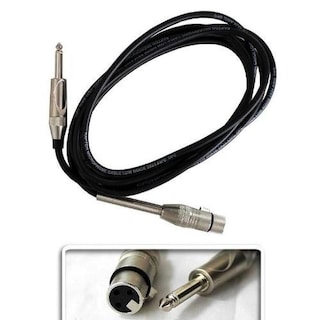 Foto 3 | Cable Extension Plug 6.3mm Mono A Canon Hembra 3 Mt