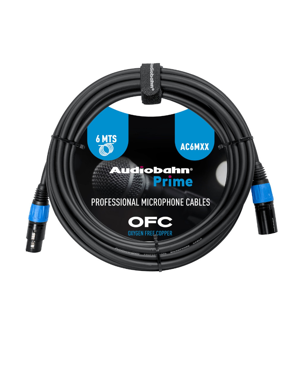 Foto 2 pulgar | Cable Profesional Ofc Xlr A Xlr 6mts Audiobahn Ac6mxx