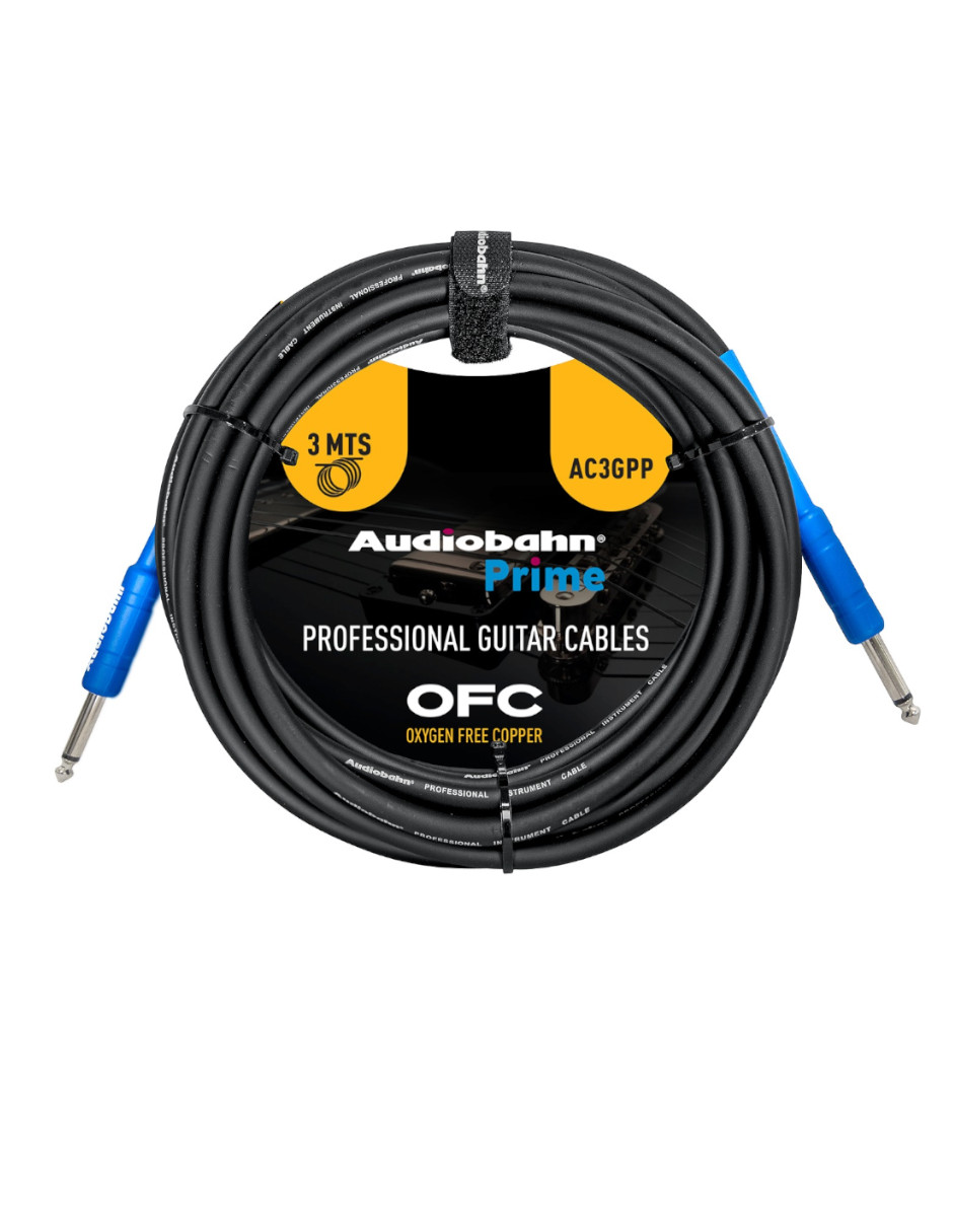 Foto 2 pulgar | Cable Profesional Ofc Plug A Plug 3mts Audiobahn Ac3gpp