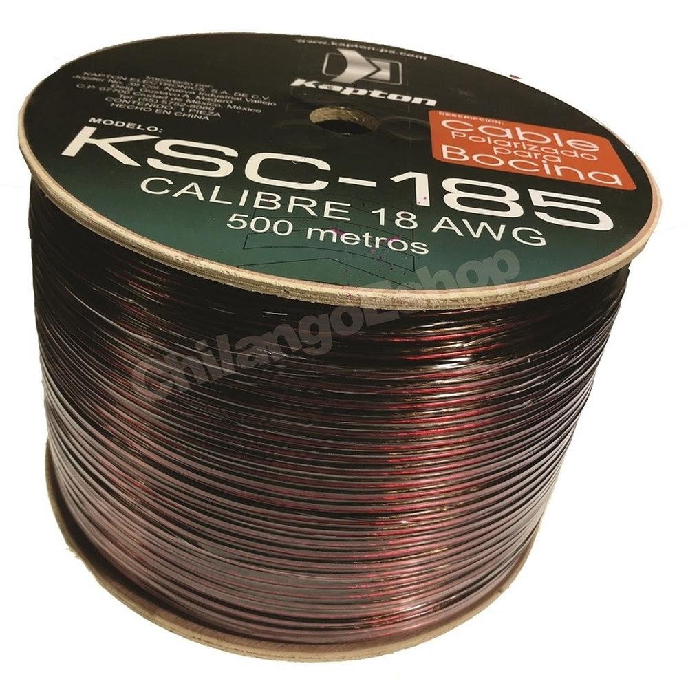 Foto 2 pulgar | Cable Para Bocina Uso Rudo Polarizado Calibre 18 500 Mts