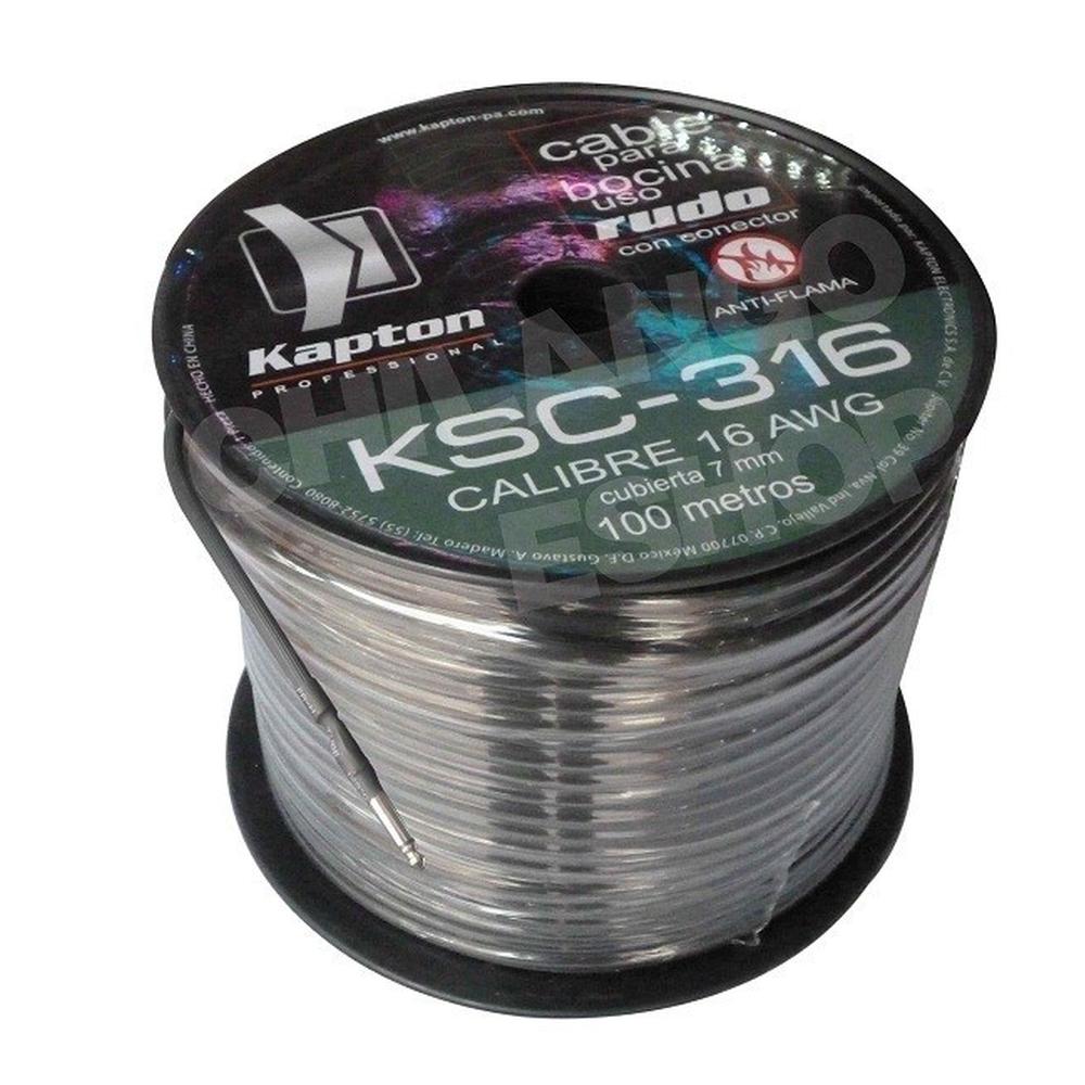 Cable Para Bocinas Cal 16 Uso Rudo