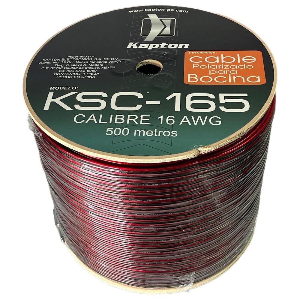 Foto 2 pulgar | Cable Polarizado para Bocina Kapton de 500 m