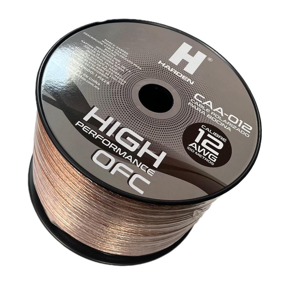 Foto 2 pulgar | Cable Para Bocina Polarizado Cristal Calibre 12 100 Mts