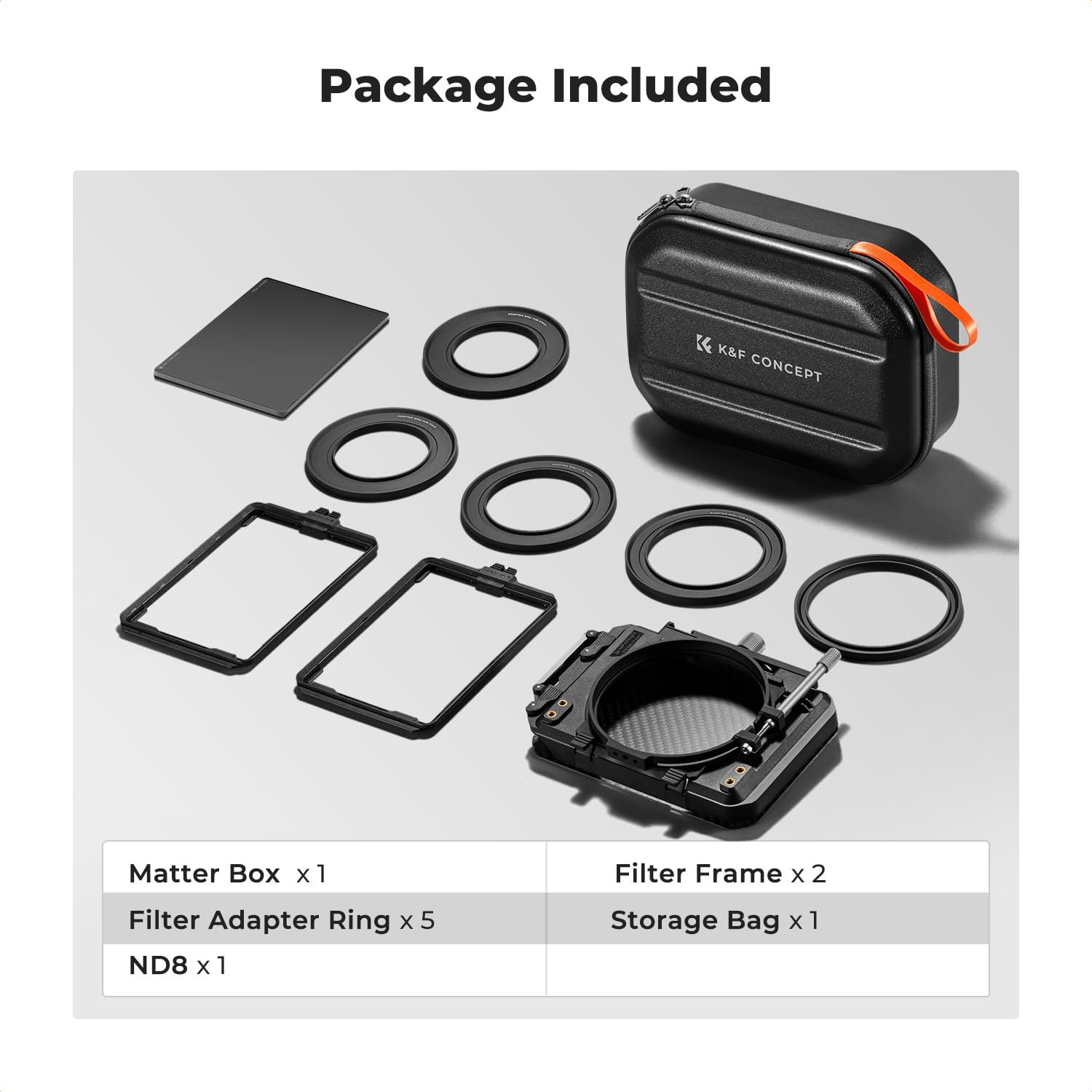 Foto 8 pulgar | Caja Mate K&f Concept Mini+nd8 Para Cámara Réflex Digital De 67 A 95 Mm - Venta Internacional.