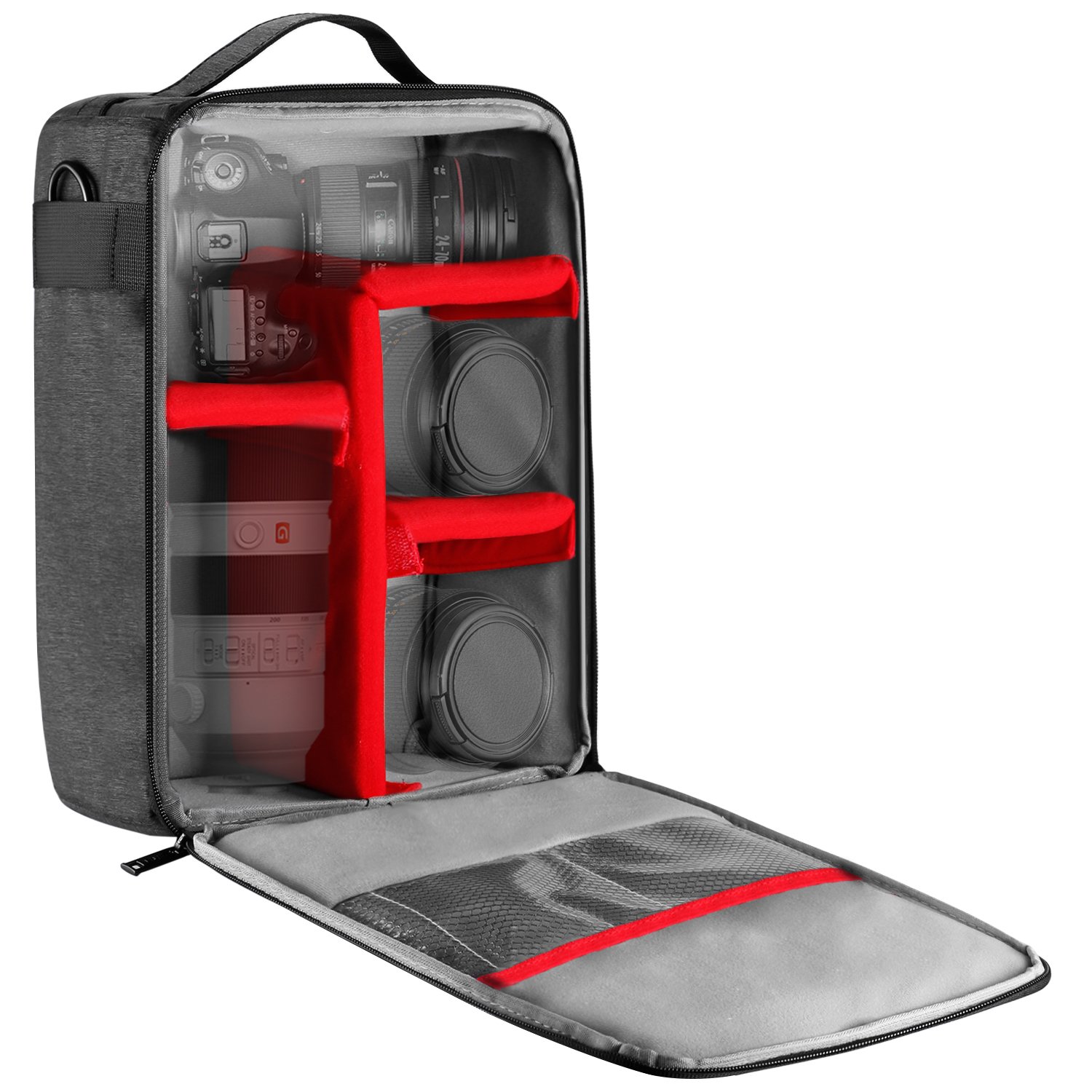 Funda De Almacenamiento Para Cámara Neewer Nw140s, Impermeable, Gris - Venta Internacional.