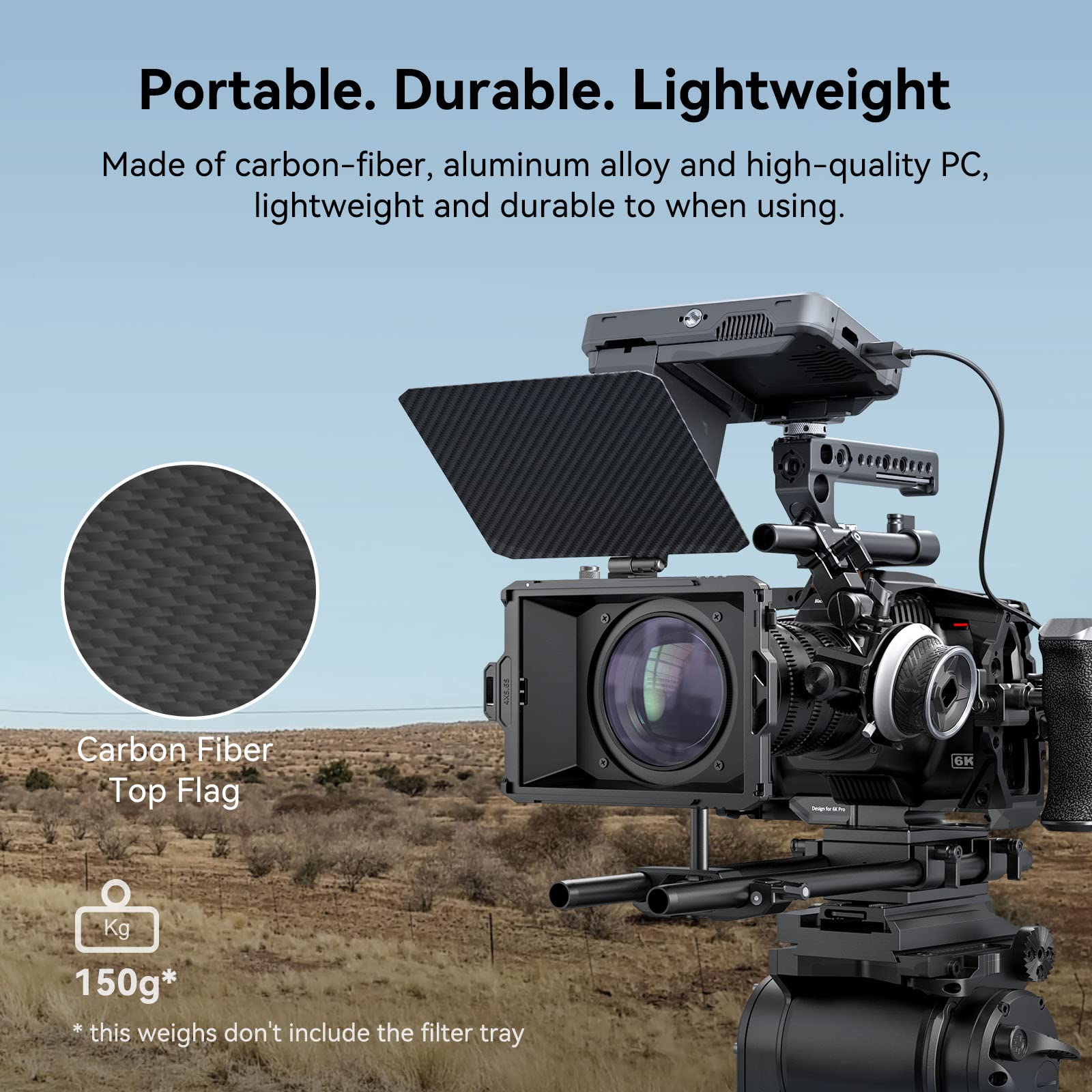 Foto 3 | Matte Box Smallrig Mini Para Réflex Digital Sin Espejo Con Lentes De 67-95 Mm - Venta Internacional.