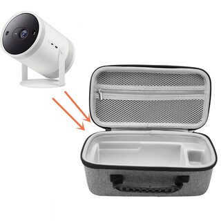 Foto 3 | Bolsa De Transporte Para Proyector Ashata Capsule 3 1080p, Color Gris - Venta Internacional.