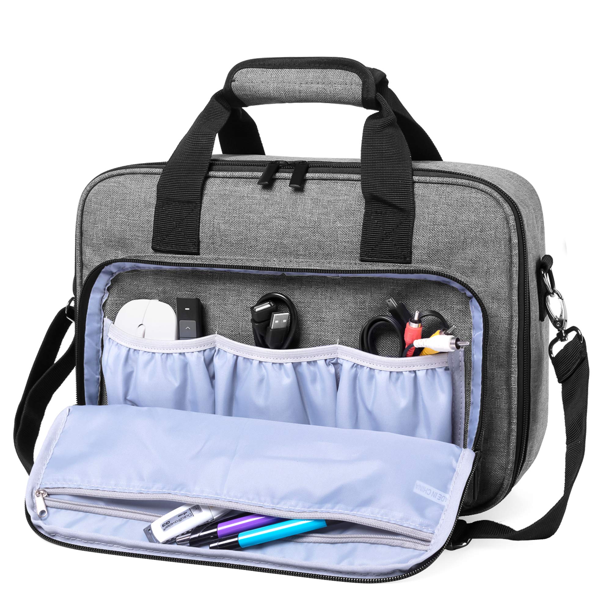 Foto 2 | Funda Para Proyector Luxja Con Funda Protectora Para Portátil, Color Gris - Venta Internacional.