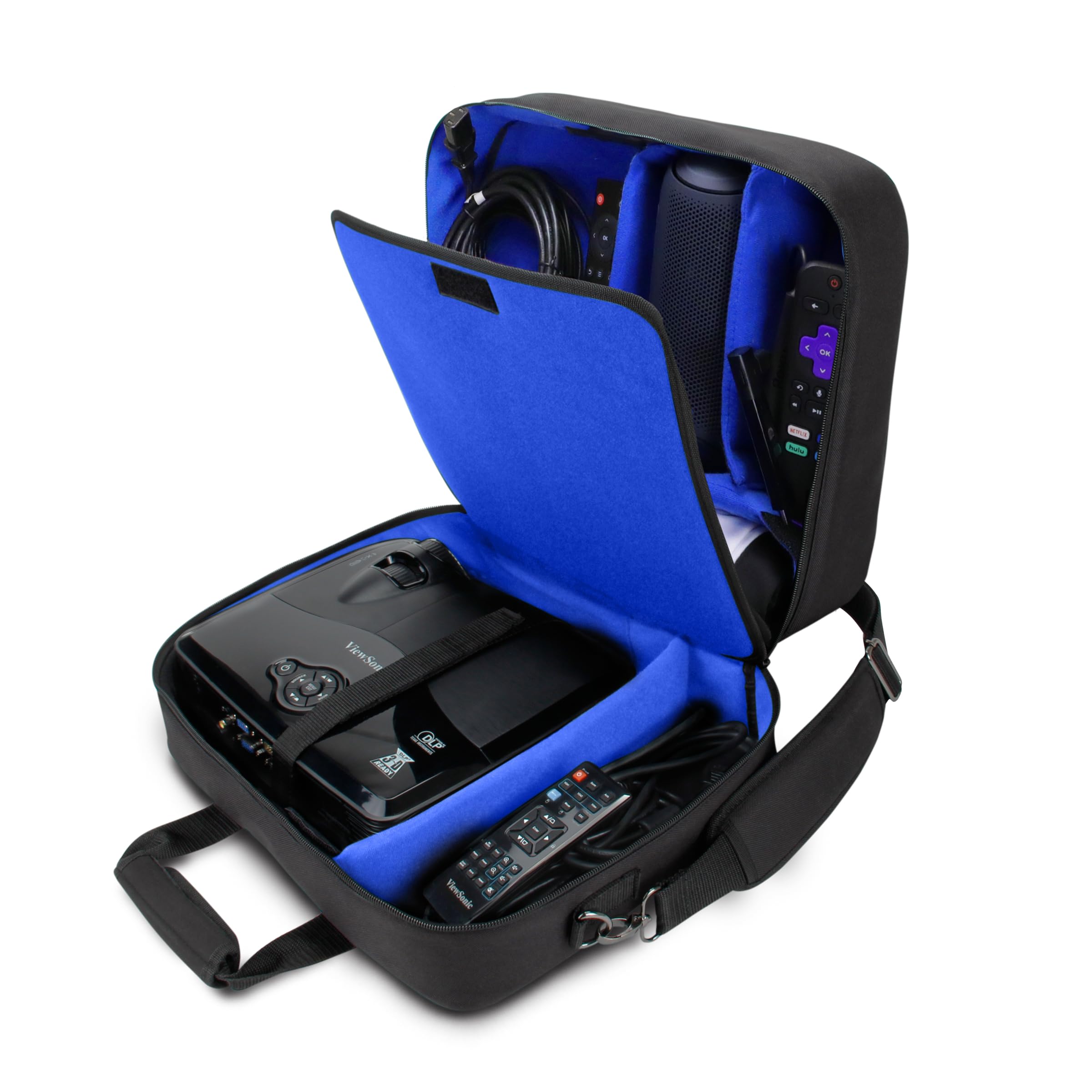 Foto 2 pulgar | Funda De Transporte Para Proyector Usa Gear, Resistente A Los Arañazos, Azul - Venta Internacional.