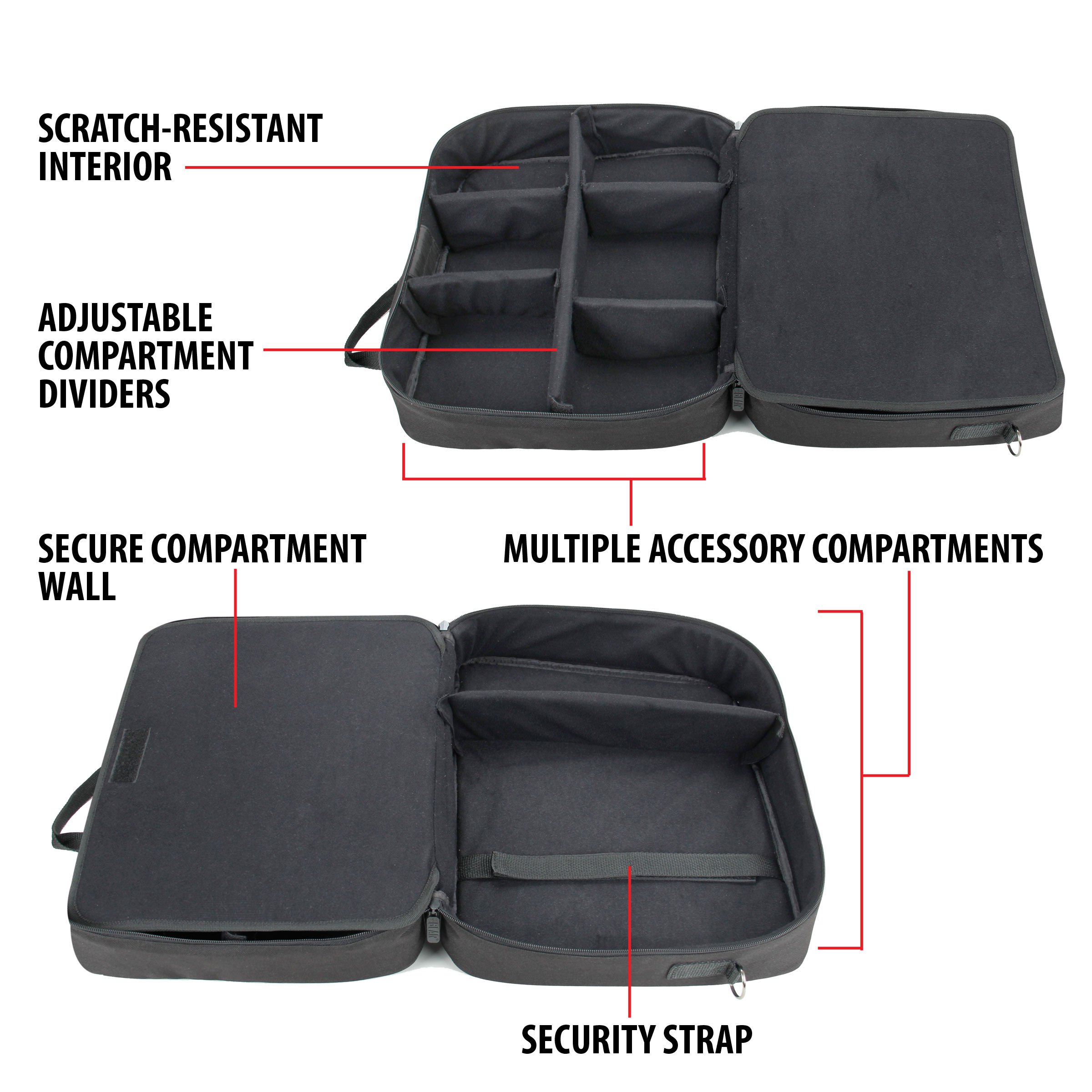 Foto 6 pulgar | Funda De Transporte Para Proyector Usa Gear, Resistente A Los Arañazos, Negra - Venta Internacional.