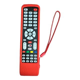 Foto 1 | Funda Genérica Compatible Con Control Tv Quaroni Hitachi Rowa color Rojo