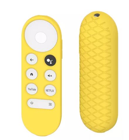 Funda para Control Google Chromecast TV Amarillo $376