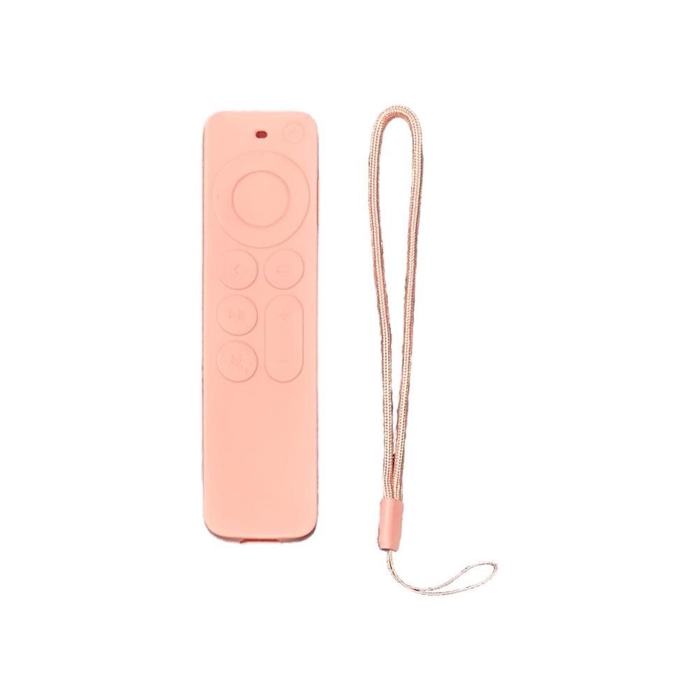 Foto 2 pulgar | Funda Cobertura Total para Apple Tv Siri Remote 4k Rosa