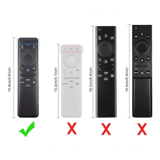 Foto 3 | Funda De Silicona Para Control Solar Samsung Qled Negro