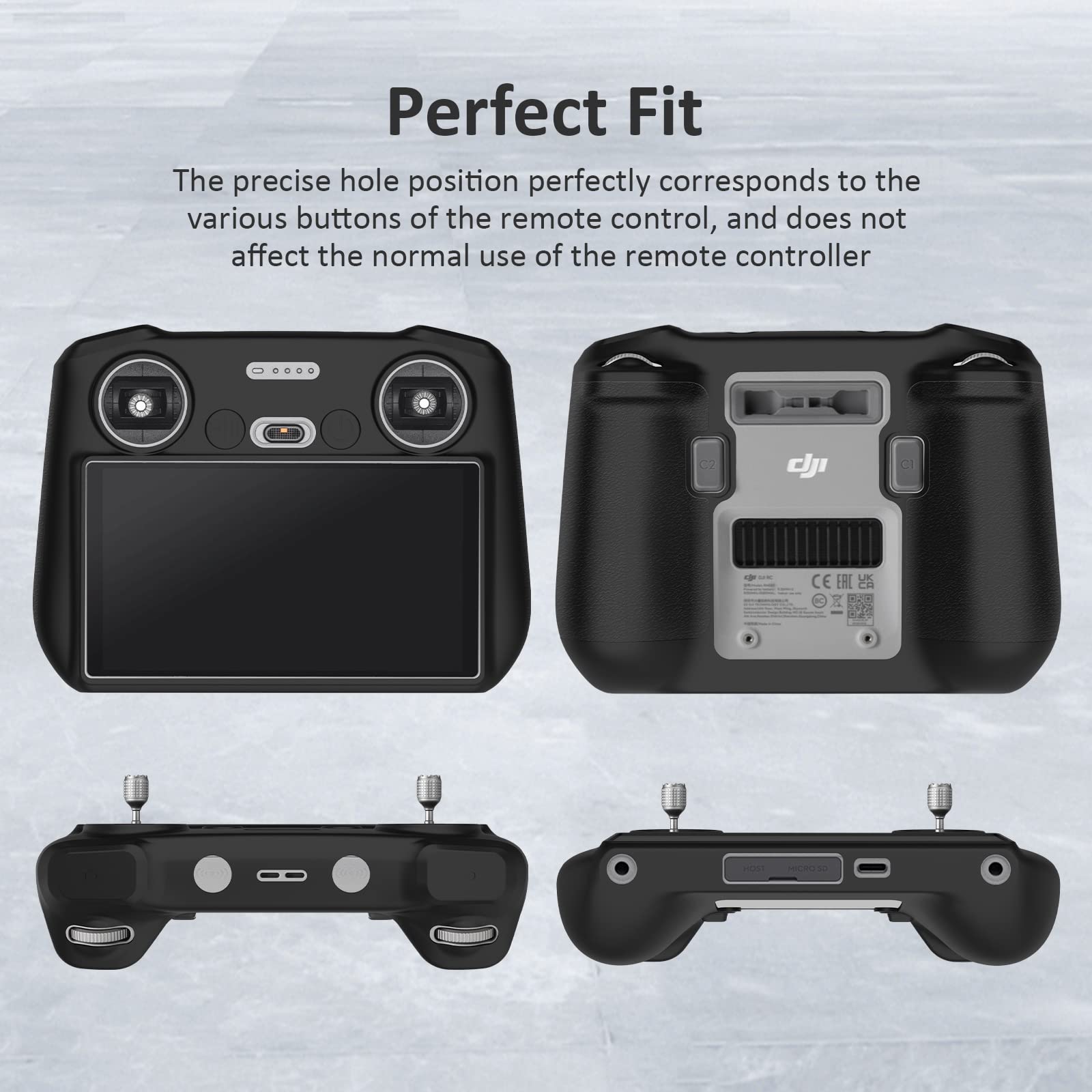 Foto 2 | Funda Protectora De Silicona Para El Controlador Dji Mini 3/mavic 3 - Venta Internacional.