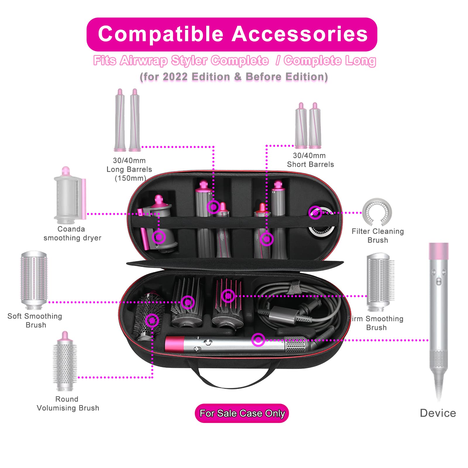 Foto 5 pulgar | Funda Rlsoco Para Dyson Airwrap Complete Long/complete Styler - Venta Internacional.