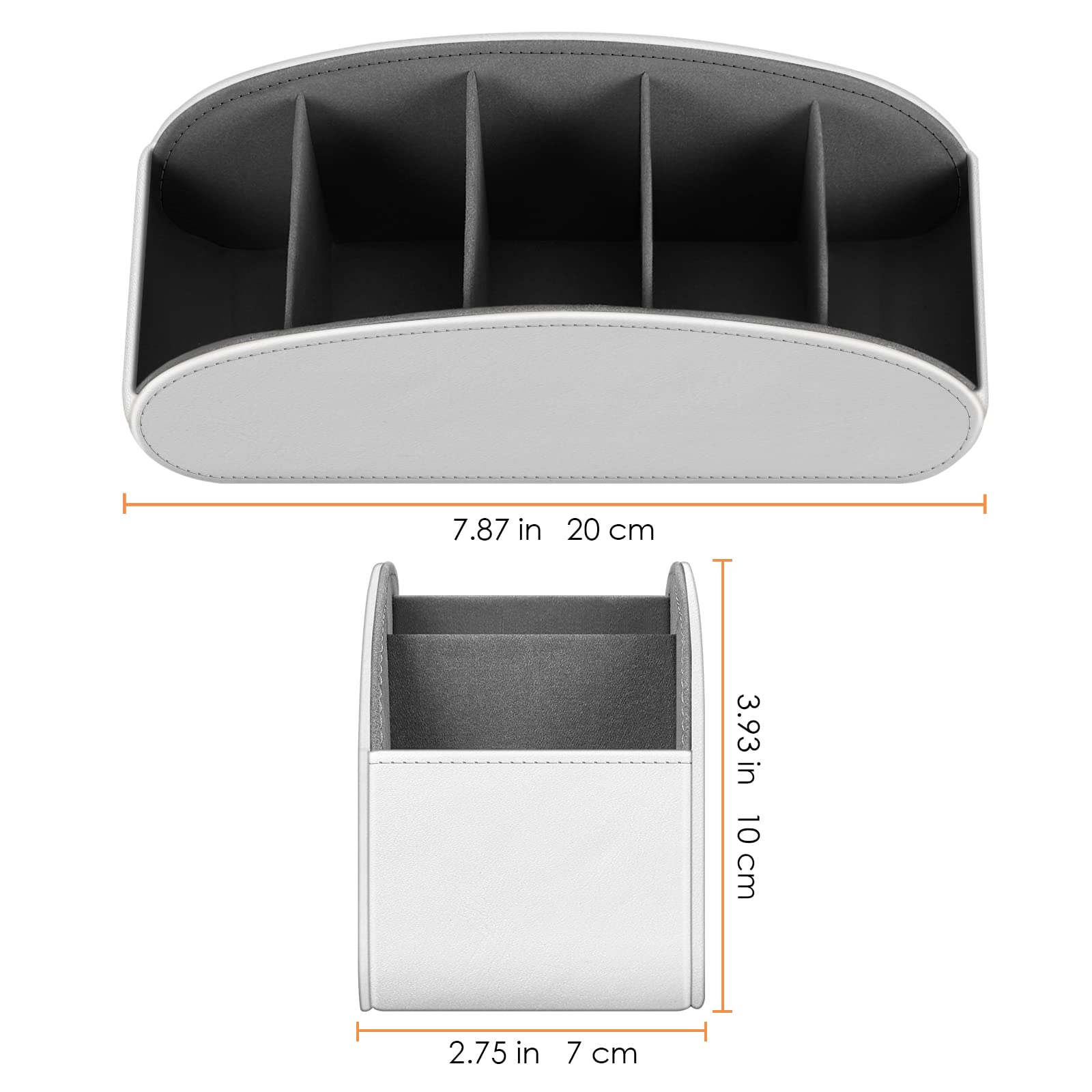 Foto 6 pulgar | Soporte Para Mando A Distancia Fintie De Piel Vegana Con 5 Compartimentos - Venta Internacional.