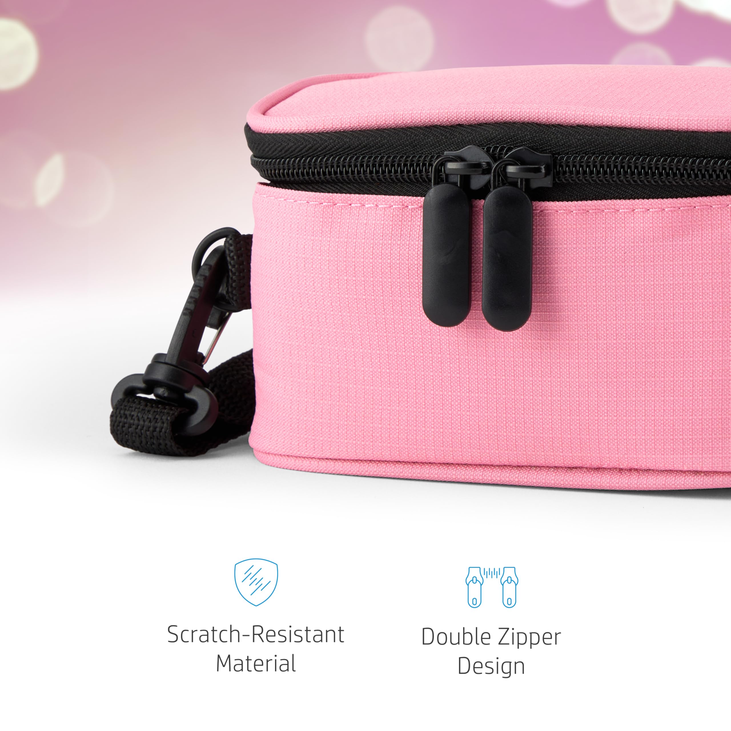 Foto 5 pulgar | Funda De Transporte Zink Premium Para Hp Sprocket Panorama Pink - Venta Internacional.