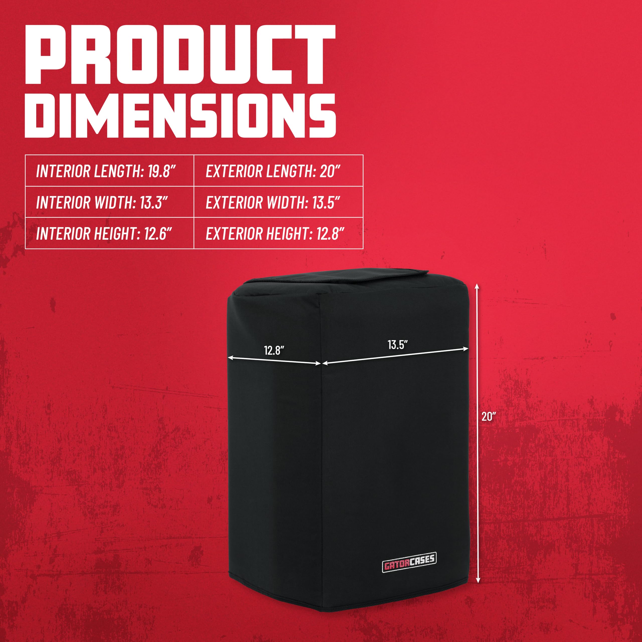 Foto 2 | Funda De Altavoz Gator Cases Gpa-cvr10 Para Altavoz Compact 10 - Venta Internacional.