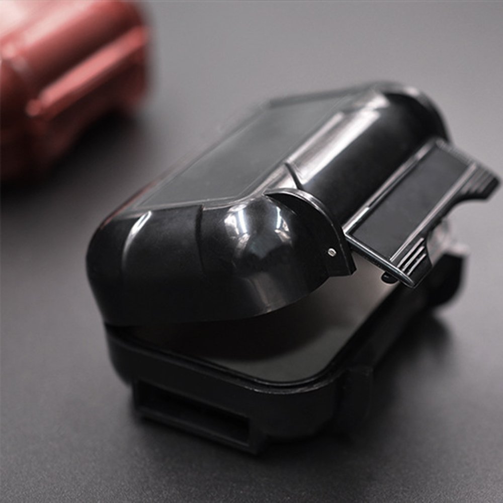 Foto 3 pulgar | Funda Protectora Linsoul Kz Abs De Cara Dura Para Auriculares Negra - Venta Internacional.