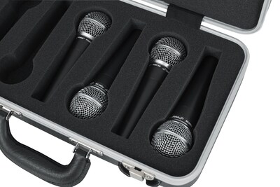 Foto 3 | Funda Rígida Para Micrófono Gator Cases Gm-6-pe Para Micrófono Con 4 Cables - Venta Internacional.