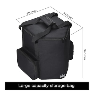 Foto 3 | Funda De Viaje Multifuncional Para Bocina Belug, Negro