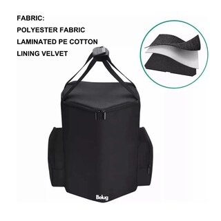 Foto 5 | Funda De Viaje Multifuncional Para Bocina Belug, Negro