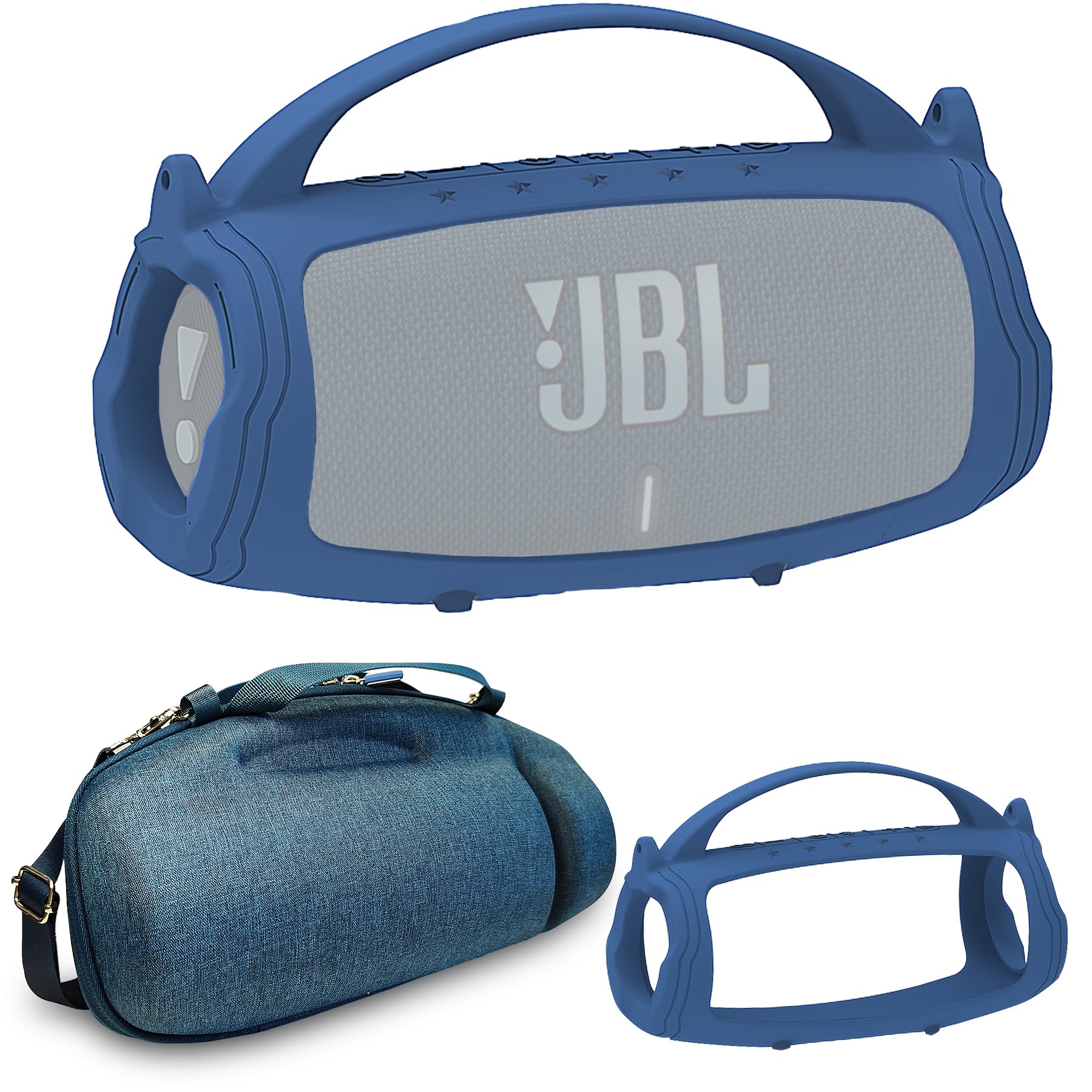 Funda De Accesorios Para Altavoz Jbl Charge 4/charge 5, Color Azul Oscuro - Venta Internacional.