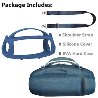 Foto 2 | Funda De Accesorios Para Altavoz Jbl Charge 4/charge 5, Color Azul Oscuro - Venta Internacional.