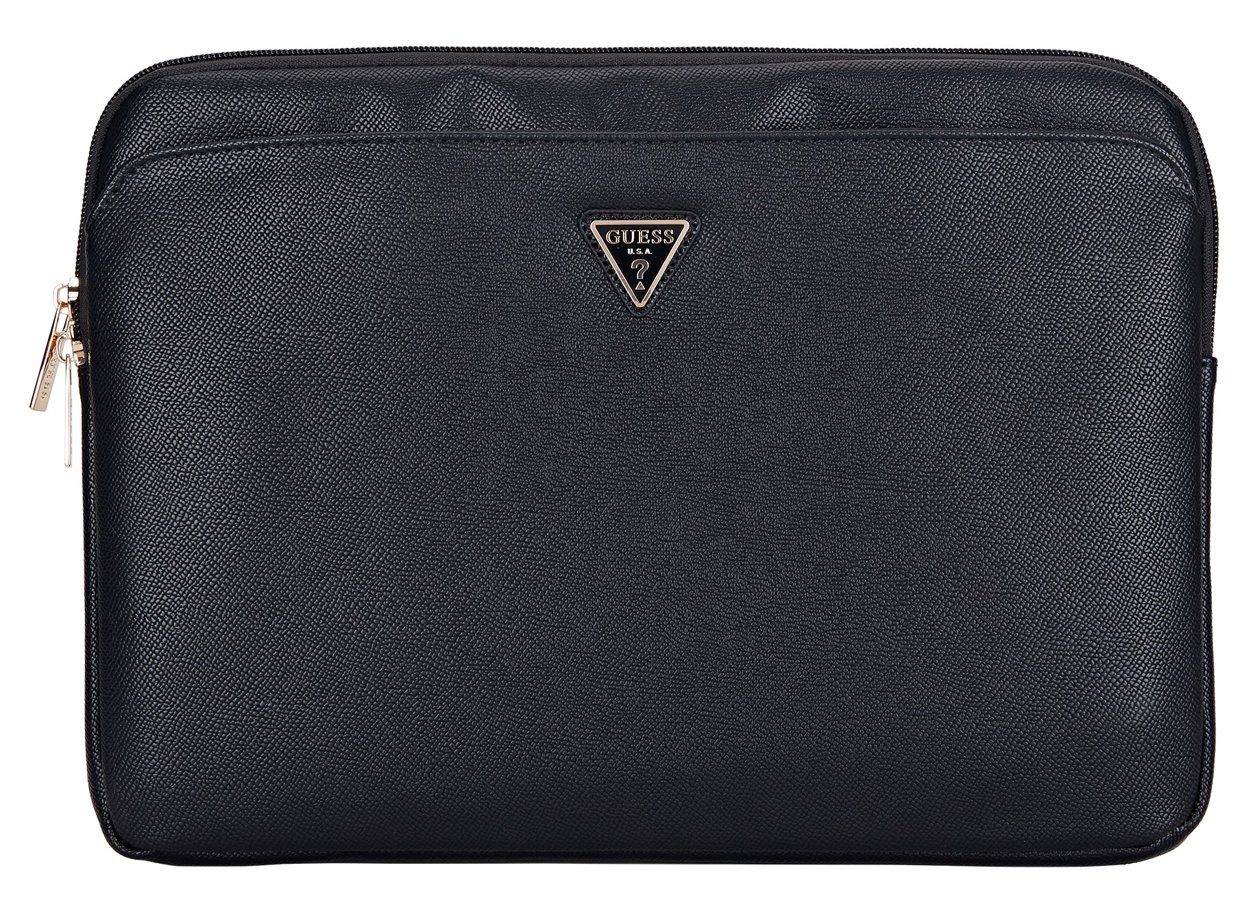 Foto 1 | Funda Original Guess Triángulo Laptop 14 Negro