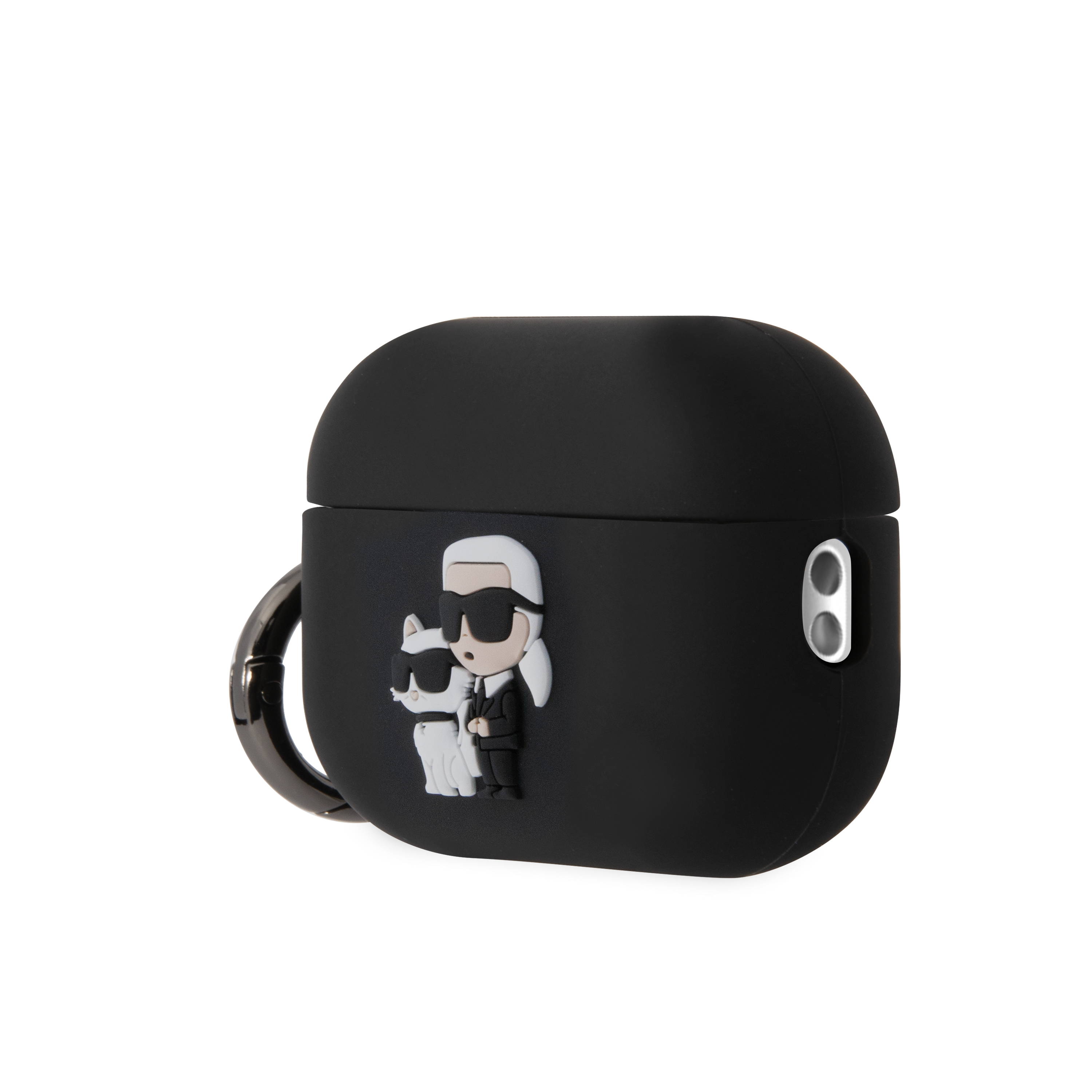 Foto 4 pulgar | Funda Original Karl Silicona K&c Airpods Pro Negro